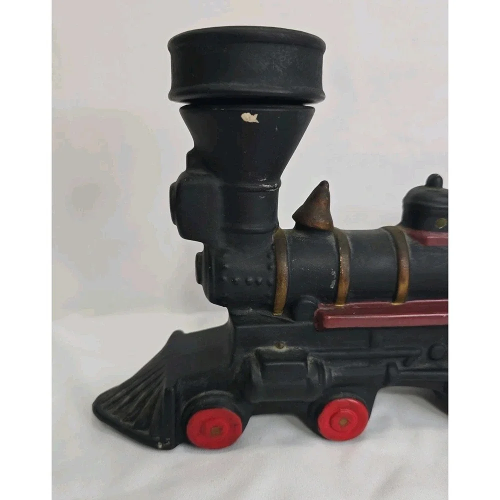 Vintage 1969 McCormick Straight Bourbon Whiskey Locomotive Engine Decanter McCoy